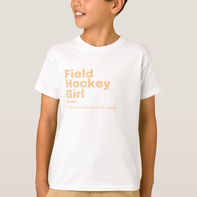 ilm Girl - Feldhockey T-Shirt (Vorderseite)
