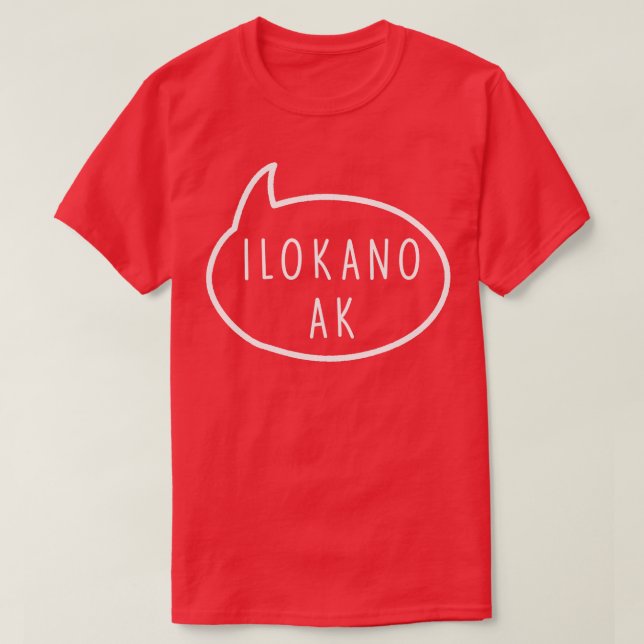 Ilocano oder Ilokano T-Shirt (Design vorne)