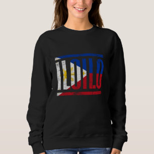 ILOILO PHILIPPINS MIT SEINEM STARKEN FILIPINO FLAG SWEATSHIRT