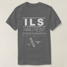 Ilopango Internationaler Flughafen ILS T - Shirt