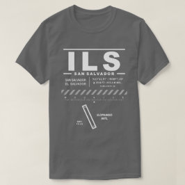 Ilopango Internationaler Flughafen ILS T - Shirt