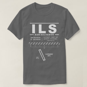 Ilopango Internationaler Flughafen ILS T - Shirt