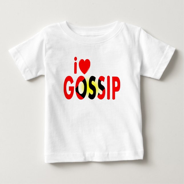 Ilove GOSSIP Baby T-shirt (Vorderseite)