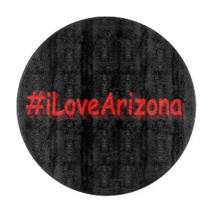 "#iLoveArizona " Niedliches Design. Jetzt kaufen Schneidebrett