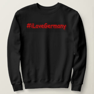 "#iLoveGermany" Niedliches Design. Jetzt kaufen Sweatshirt
