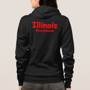 "#iLoveIllinoisan " Niedliches Design. Jetzt kaufe Hoodie