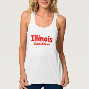"#iLoveIllinoisan " Niedliches Design. Jetzt kaufe Tank Top