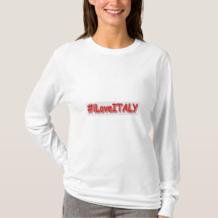 "#iLoveITALY" Niedliches Design. Jetzt kaufen T-Shirt