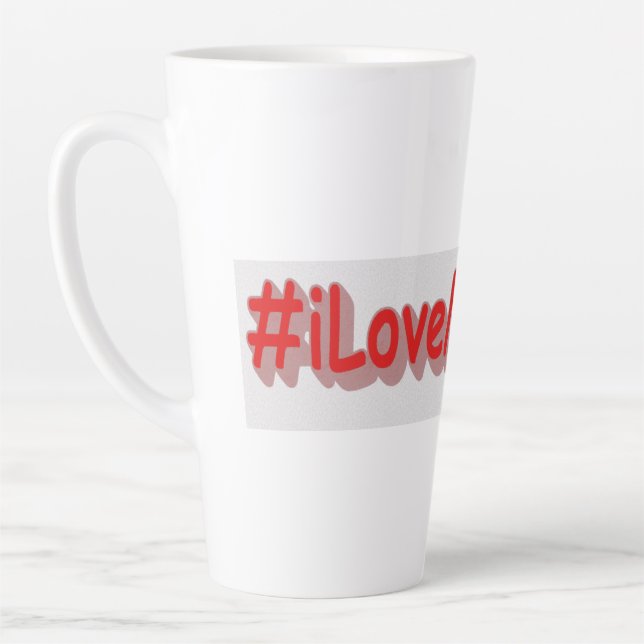 "#iLoveMichigan " Niedliches Design. Jetzt kaufen Milchtasse (Links)