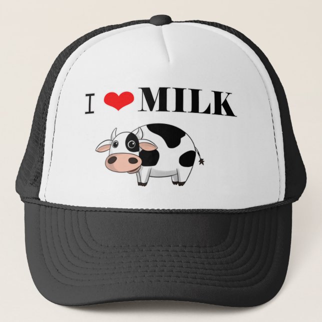 ilovemilk.png truckerkappe (Vorderseite)