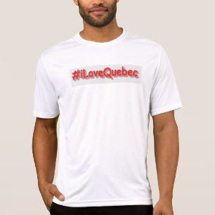 "#iLoveQuebec " Niedliches Design. Jetzt kaufen T-Shirt