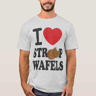 iLoveStroopwafels.com-Unterzeichnungs-T - Shirt