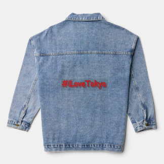 "#iLoveTokyo" Niedliches Design. Jetzt kaufen Jeansjacke