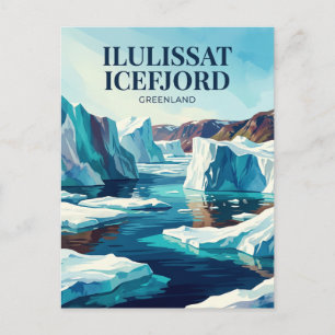 Ilulissat-Eisfjord, Ilulissat, Grönland Grönland Postkarte