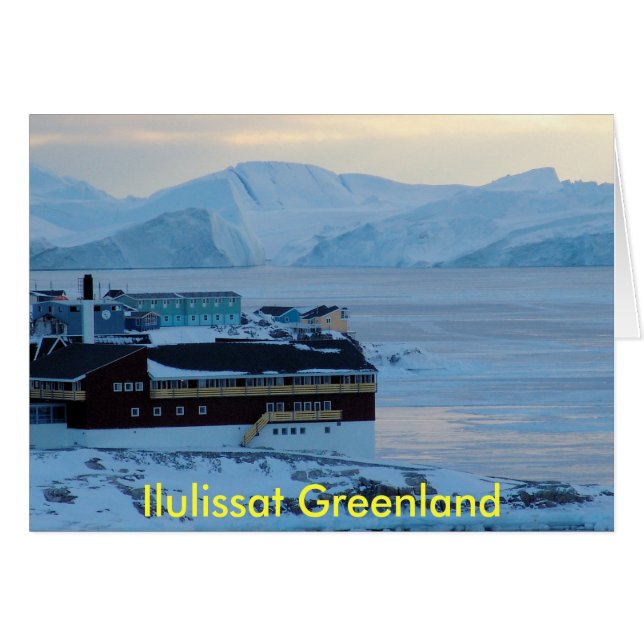 Ilulissat Grönland - besonders angefertigt (Vorderseite (Horizontal))