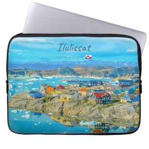 Ilulissat, Grönland - Eisberg-Stadt Laptopschutzhülle