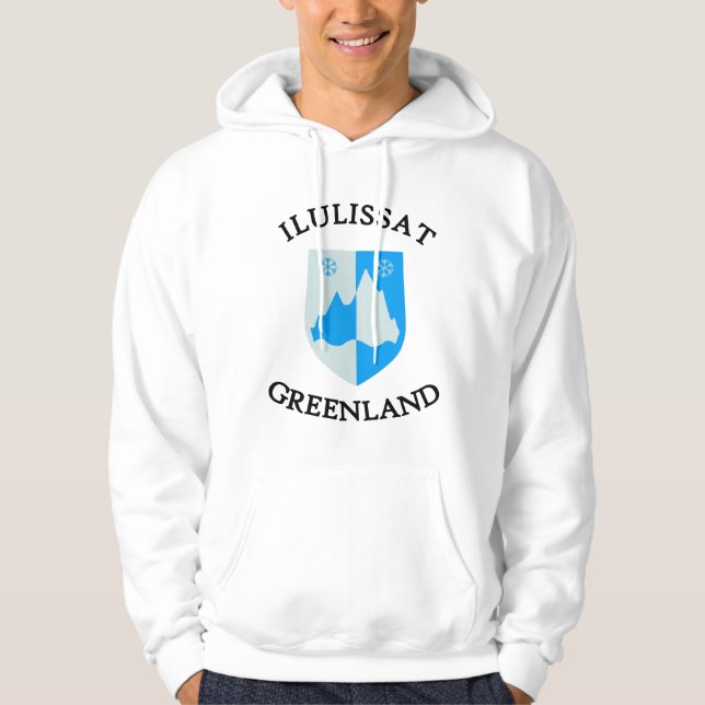 Ilulissat Wappen (2) Hoodie (Vorderseite)