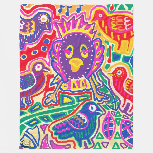 Ilustración de Mola1 Fleecedecke (Vorderseite)
