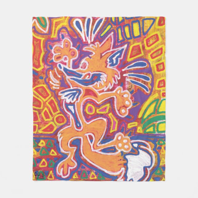  Ilustración de Mola2 Fleecedecke (Vorderseite)