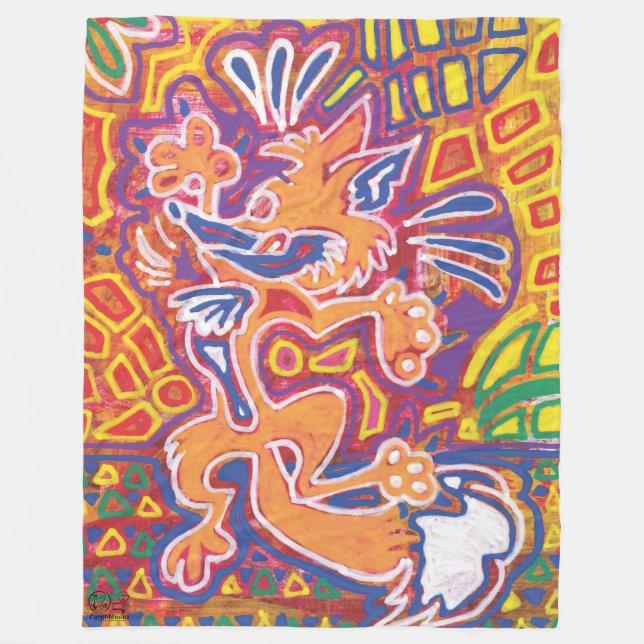 Ilustración de Mola2 Fleecedecke (Vorderseite)