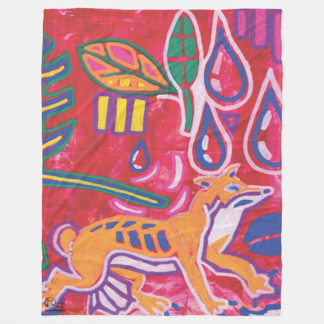 Ilustración de Mola6 Fleecedecke (Vorderseite)