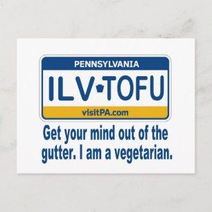 ILVTOFU PA POSTKARTE