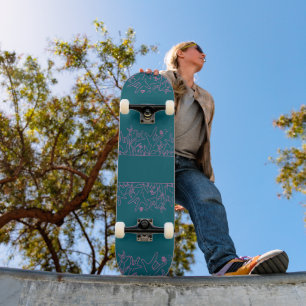 ILY Bloom - Individuelle Name ASL Design Skateboard