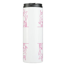 ILY Bloom - Individuelle Name ASL Design Thermosbecher