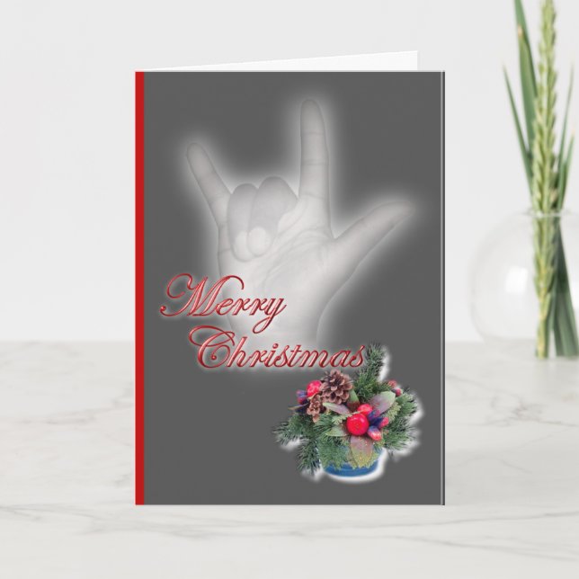 ILY - Frohe Weihnachten (Vorderseite)