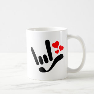 ILY in jedem Schluck Kaffeetasse