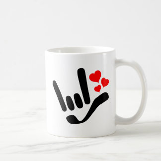 ILY in jedem Schluck Kaffeetasse
