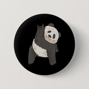 Ily Panda ASL-Handgeste Gehörloser Hörverlust bewu Button