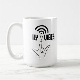 ILY Vibes - ASL Design  Kaffeetasse