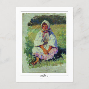 Ilya Repin #28 - Fine Art Postcard Postkarte