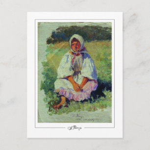Ilya Repin #28 - Fine Art Postcard Postkarte