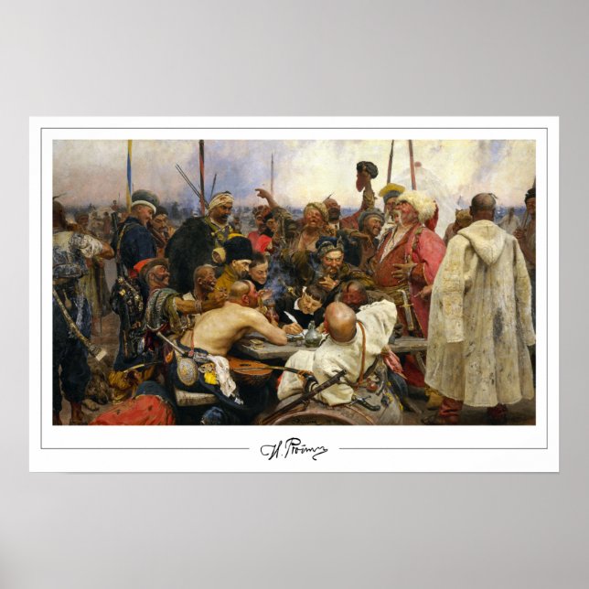 Ilya Repin Zedign Art Poster #21 (Vorne)