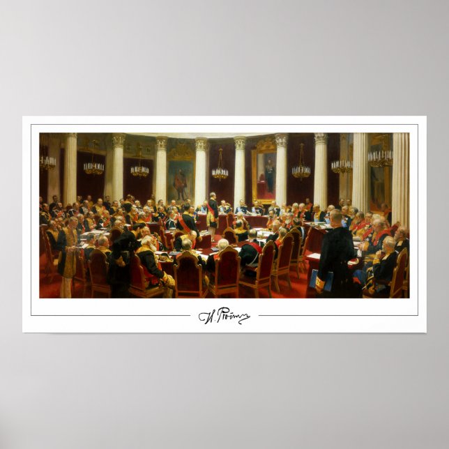 Ilya Repin Zedign Art Poster #31 (Vorne)