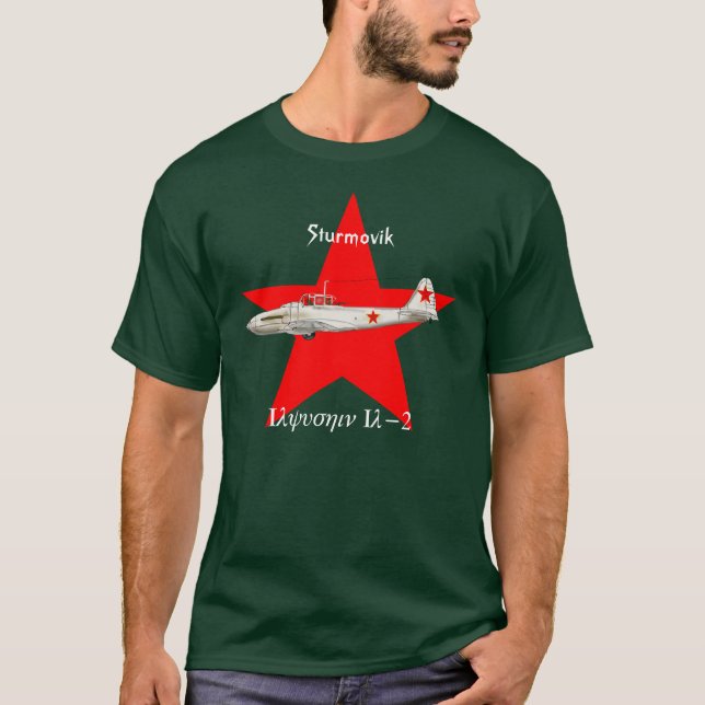 Ilyushin Il-2, Sturmovik T-Shirt (Vorderseite)