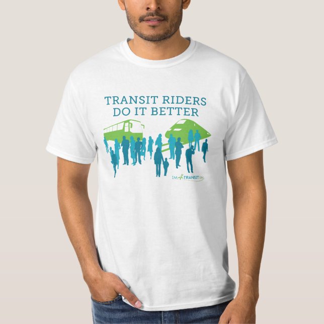 IM4Transit.org -- "Durchfahrt-Reiter verbessert er T-Shirt (Vorderseite)