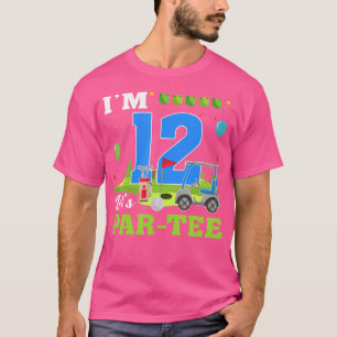 I'M 12 Let's Par - Birthday Golf 12. Party Sport T-Shirt