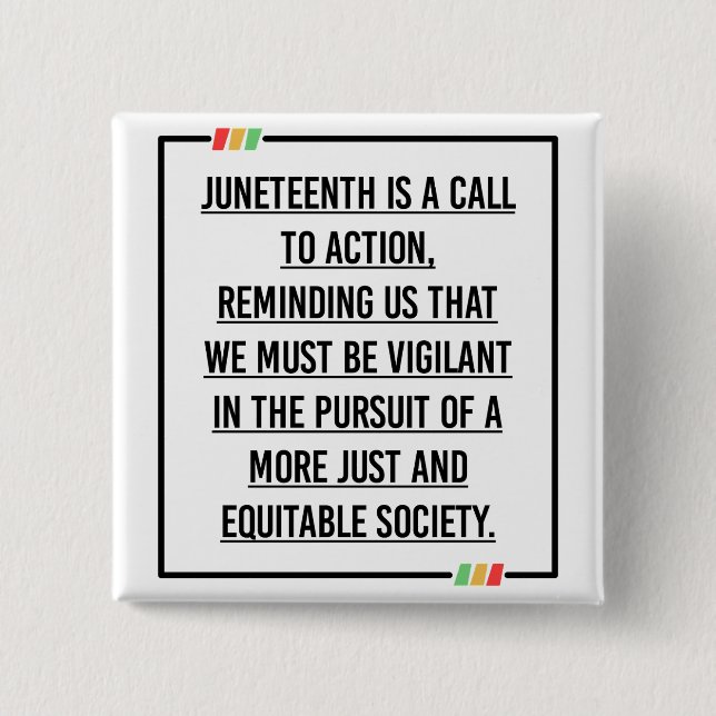 Im 19. Jahrhundert: Freiheit Afrikanischer Amerika Button (Vorderseite)