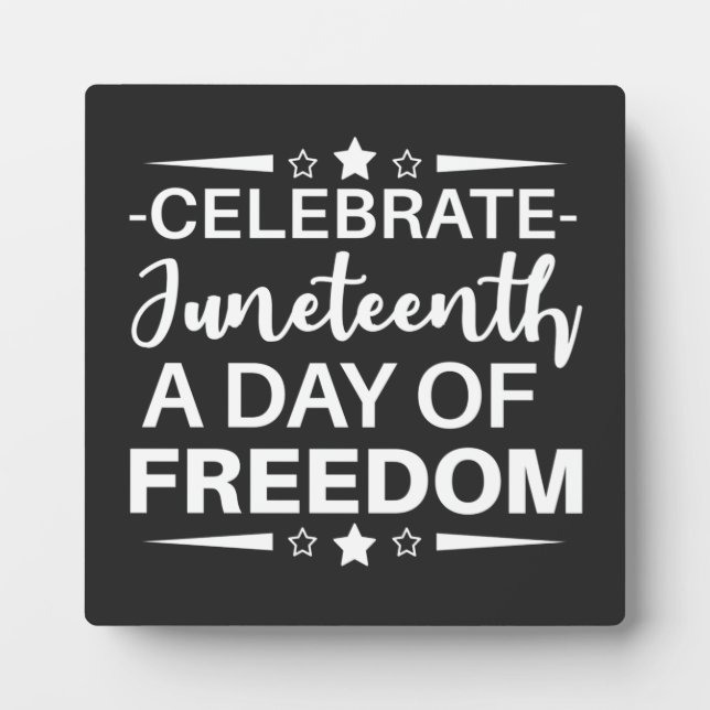 Im 19. Jahrhundert: Freiheit Afrikanischer Amerika Fotoplatte (Vorderseite)