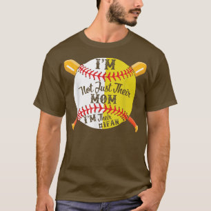 Im 1. Fan Softball Baseball Mama 124 T-Shirt