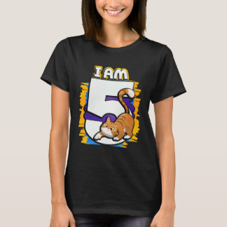 Im 5 Katze T-Shirt