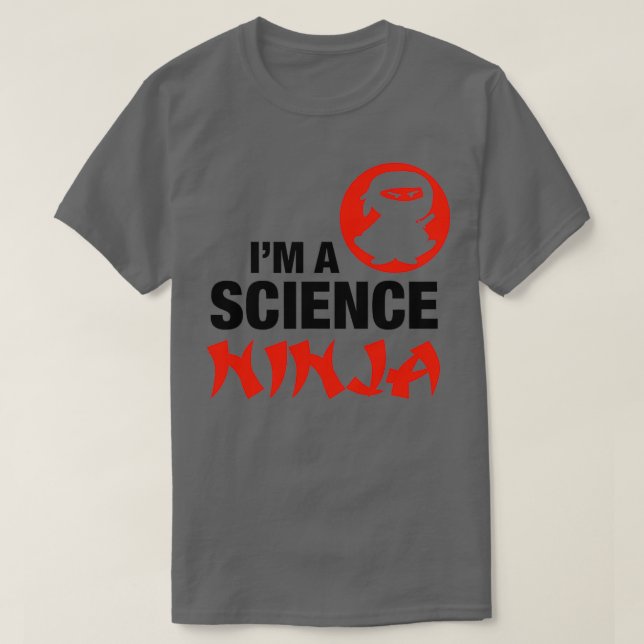 IM A.A. WISSENSCHAFT NINJA T-Shirt (Design vorne)