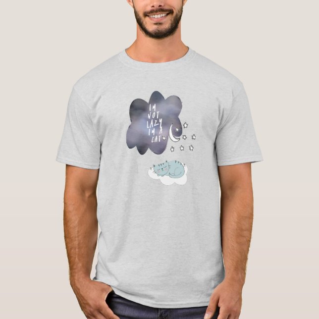 Im A Cat Funny Cat Lady T-Shirt (Vorderseite)