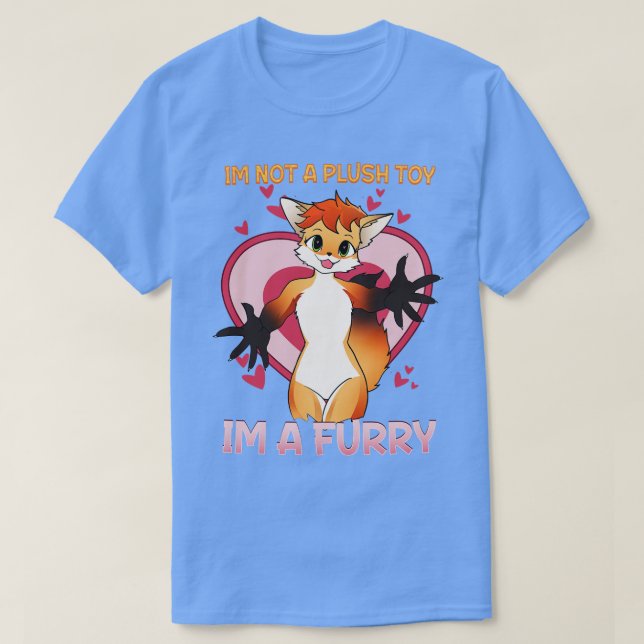Im a I Furries Fandom 1 T-Shirt (Design vorne)