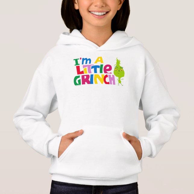 I'm a Little Grinch Colorful Graphic Hoodie (Vorderseite)