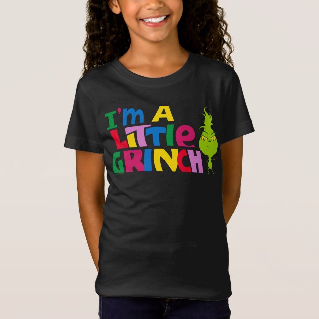 I'm a Little Grinch Colorful Graphic T-Shirt (Vorderseite)