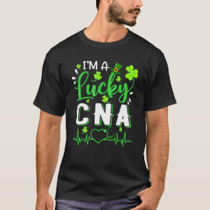Im A Lucky Cna Nurse Kleeblatt Top Hat St Patricks